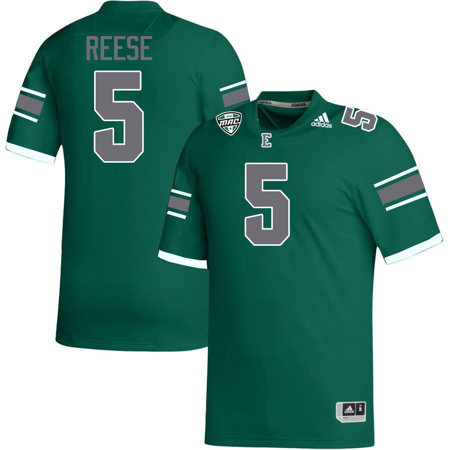 Max Reese Eastern Michigan Jersey,Eastern Michigan University Eagles Football Jersey-Green